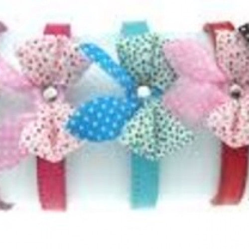 Knitted Bow Bowknot Small bow tie colours,Collar - Pet Dog Puppy PU Leather Neck Colla