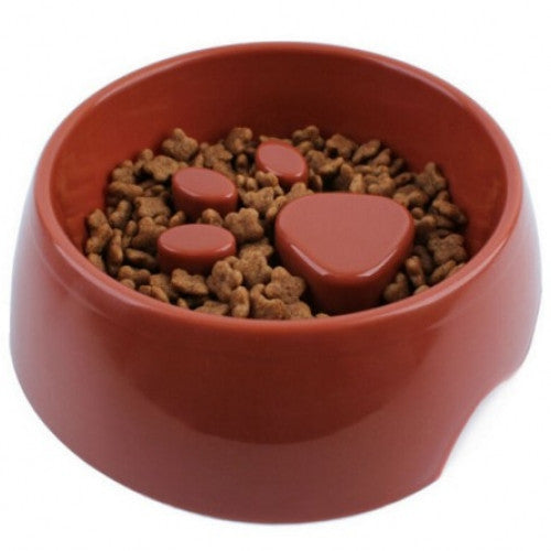 Slow Down Eating Feeder Prevent Pet Dog Cat Eat Too Fat - On a Diet Design Anti Choke Pet Dog Cat Feeding Feed Food Bowl Puppy